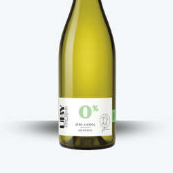 Uby Blanc 0% - étiquette