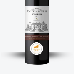 Château Roc Minvielle 2021 - étiquette
