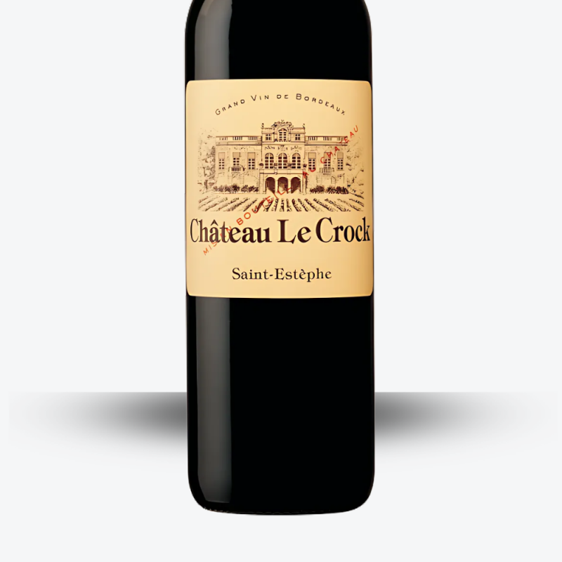 Château Le Crock 2018 - Etiquette