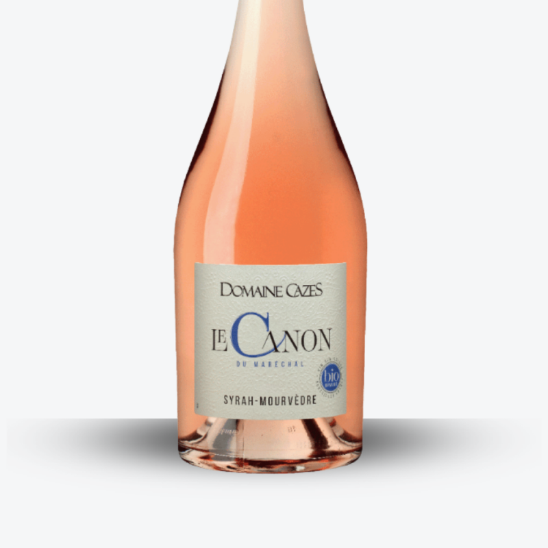 Le Canon du Maréchal Rosé 2024 - Domaine Cazes - etiquette