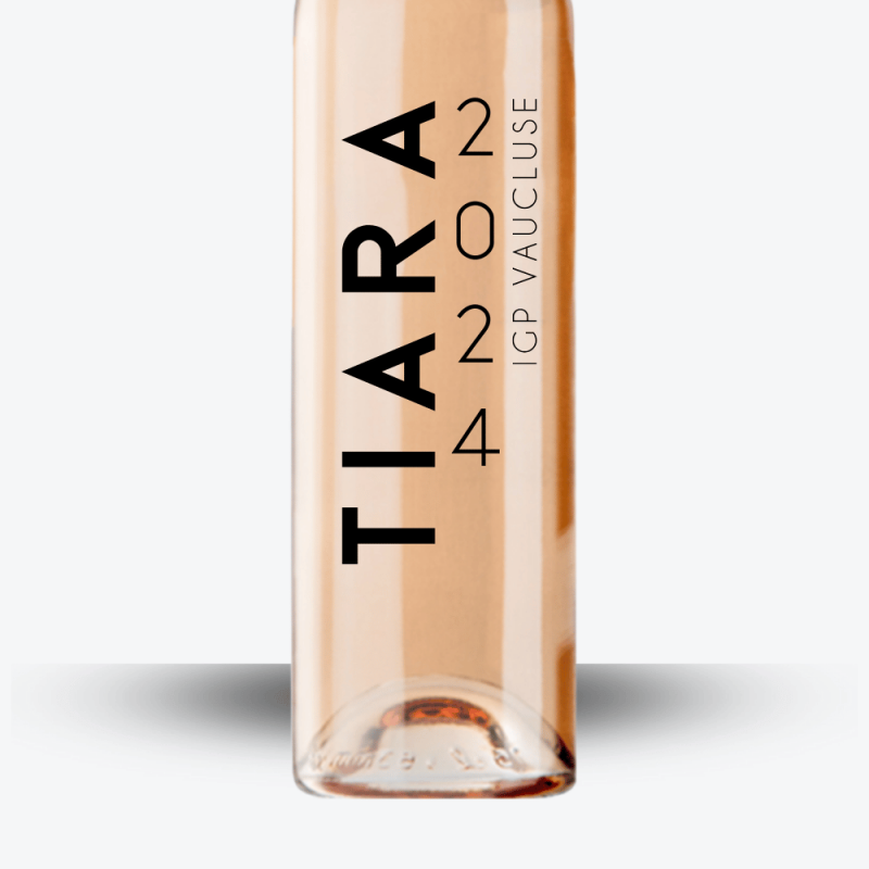 Tiara Rosé 2024 - Etiquette