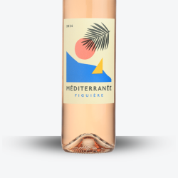 Figuière Méditerranée Rosé 2025 - étiquette