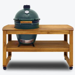 Pack Big Green Egg Large sur table eucalyptus