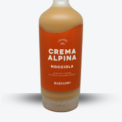 Crema Alpina - Nocciola - Etiquette
