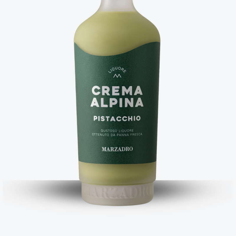 Crema Alpina Pistacchio - Etiquette