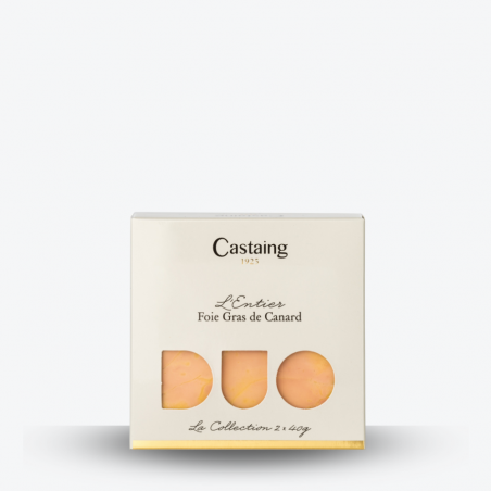 DUO - Foie gras de canard entier - Maison Castaing