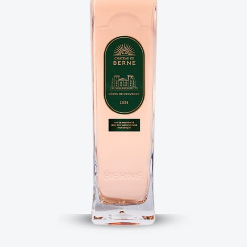 Château de Berne Rosé 2024 - étiquette