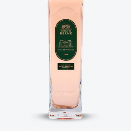 Château de Berne Rosé 2024 - étiquette