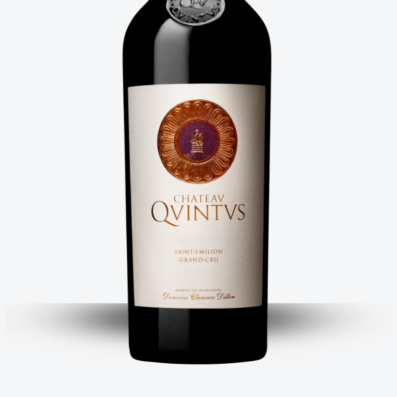 Château Quintus 2018 - étiquette