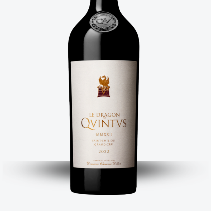 Le Dragon de Quintus 2022 - Etiquette