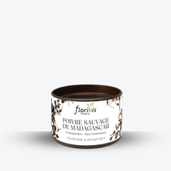Poivre Sauvage de Madagascar 75g – Floribis - étiquette