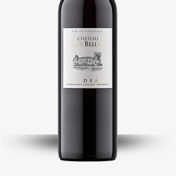Château Janoy Bellevue Rouge 2022 - Etiquette