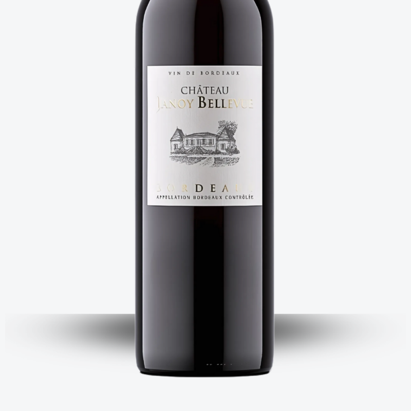 Château Janoy Bellevue Rouge 2022 - Etiquette