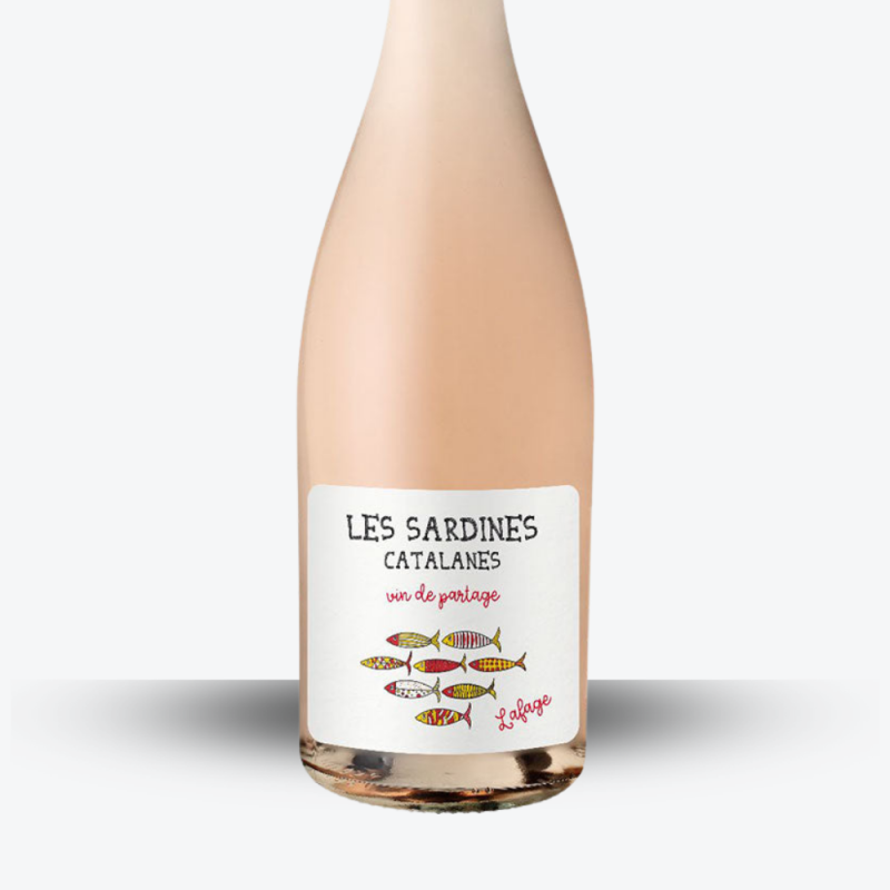 Les Sardines Rosé 2025 - Domaine Lafage - Etiquette