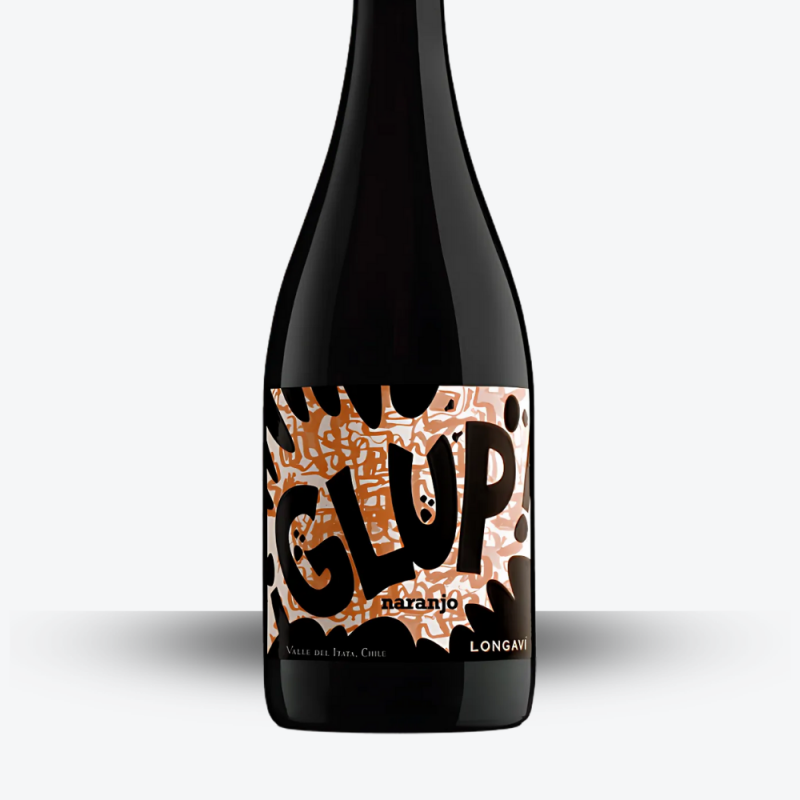 Glup Naranjo - Longaví - Etiquette