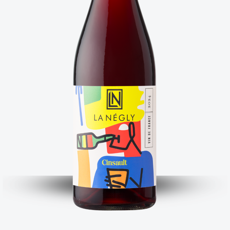Cinsault 2024 - Château La Négly - étiquette