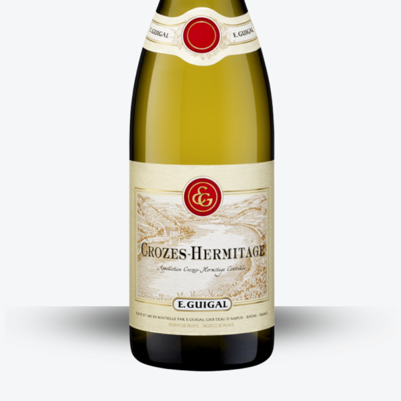 E.Guigal Crozes-Hermitage Blanc 2023 étiquette