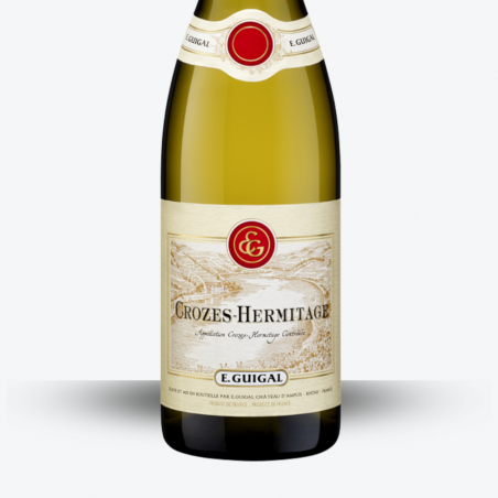 E.Guigal Crozes-Hermitage Blanc 2023 étiquette