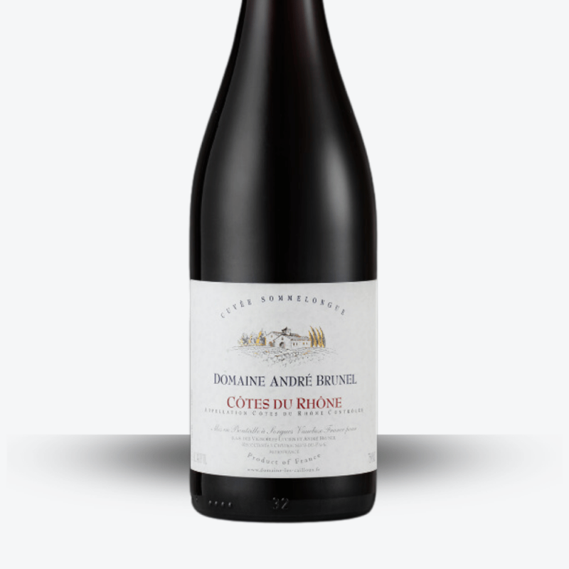 Sommelongue 2023 - Domaine André Brunel  Etiquette