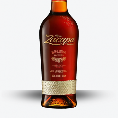 Rhum Zacapa Solera Gran Reserva - Etiquette