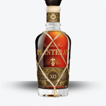 Rhum Planteray XO 20th anniversaire - Etiquette