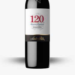 120 Reserva Especial Carmenere 2022 - Santa Rita - Etiquette