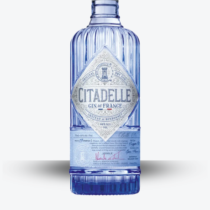 Gin Citadelle - Etiquette