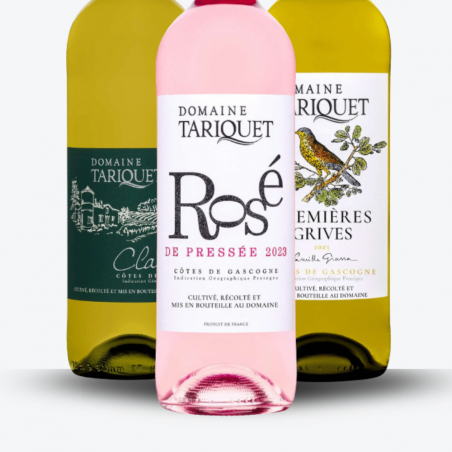 Sélection Tariquet 3x75cl - étiquette