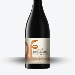 Pinotage 2023 - Domaine Diemersfontein - Etiquette