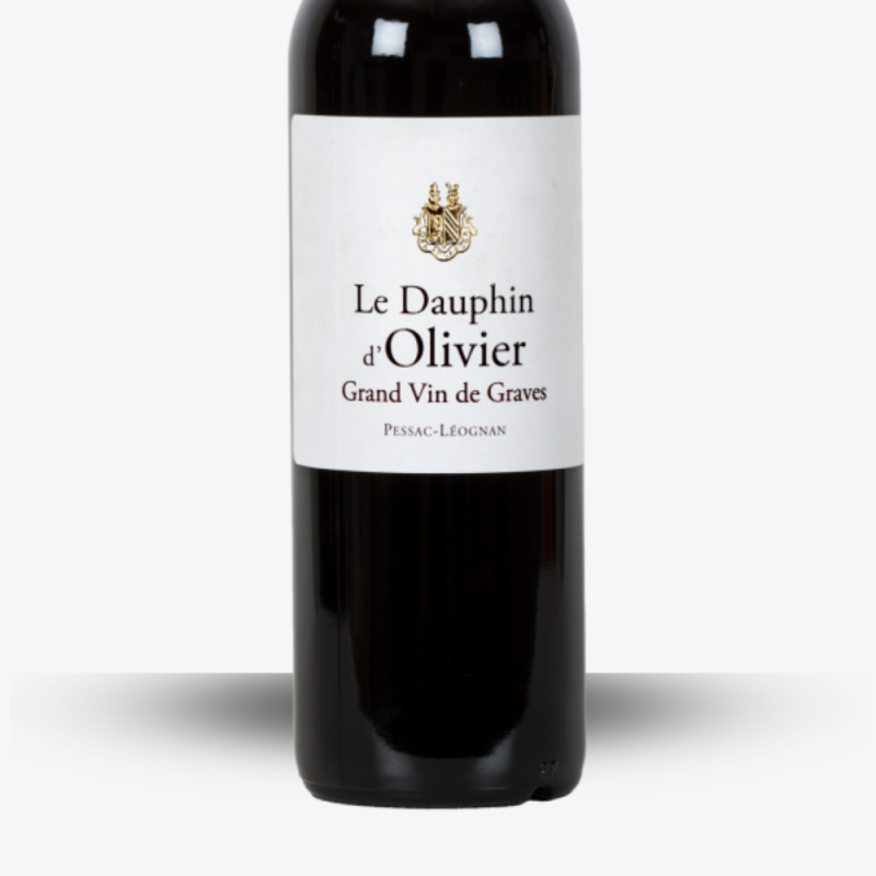 Le Dauphin D'Olivier 2014 - Château Olivier - Etiquette