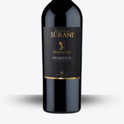 Primitivo di Manduria Riserva "Héraclès" 2020 – Masseria Surani - Etiquette