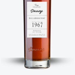 Bas-Armagnac Darroze - Domaine de Tucom 1967 - étiquette