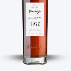 Bas-Armagnac Darroze - Château de La Pouche 1970 - etiquette