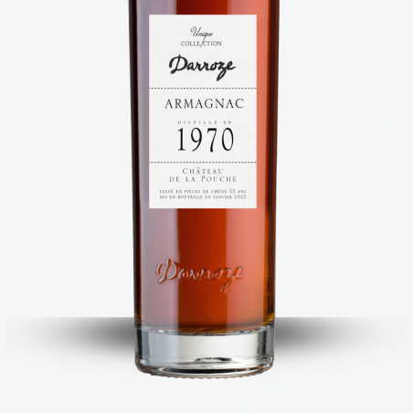 Bas-Armagnac Darroze - Château de La Pouche 1970 - etiquette