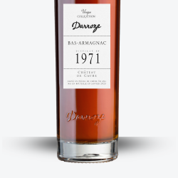 Bas-Armagnac Darroze - Château de Gaube 1971 - étiquette