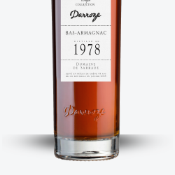 Bas-Armagnac Darroze - Domaine de Sarade 1978 - étiquette