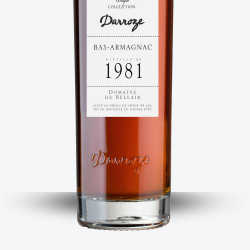 Bas-Armagnac Darroze - Domaine de Bellair 1981 - étiquette