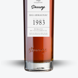 Bas-Armagnac Darroze - Domaine de Guillemouta 1983 - étiquette