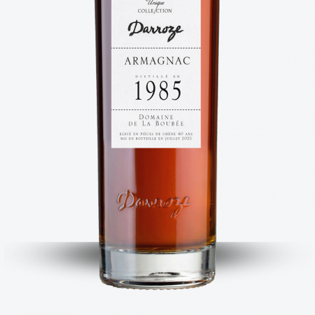 Bas-Armagnac Darroze - Domaine de la Boubee 1985 - étiquette