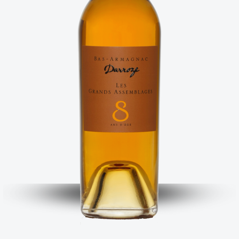 Armagnac Grand Assemblage 8 ans – Maison Darroze - étiquette