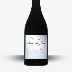 Aparté Pic Saint Loup - Mas de Jon - Etiquette