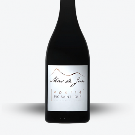 Aparté Pic Saint Loup - Mas de Jon - Etiquette