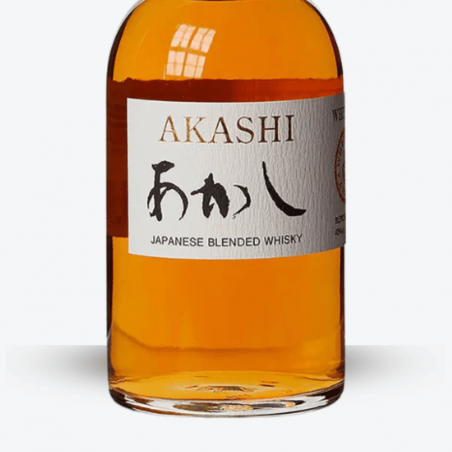 Whisky Akashi Blended - Etiquette