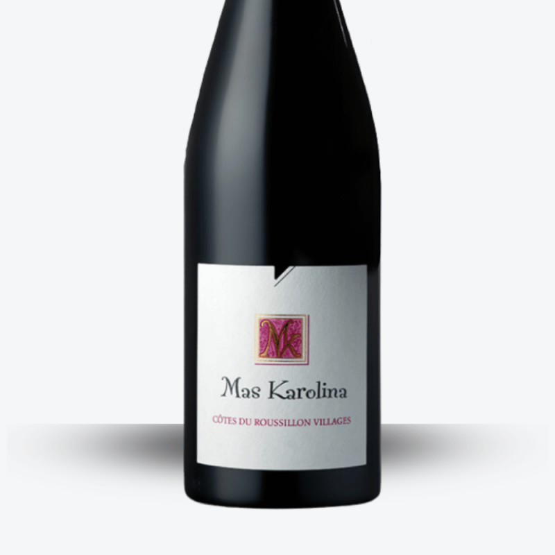 Magnum Mas Karolina Côtes du Roussillon Villages 2023 Etiquette