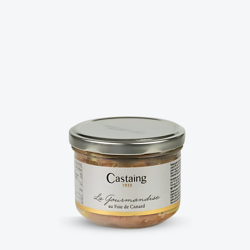 Gourmandise au Foie de Canard (180gr) - Maison Castaing