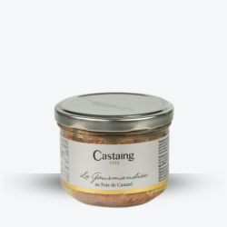 Gourmandise au Foie de Canard (180gr) - Maison Castaing - Etiquette