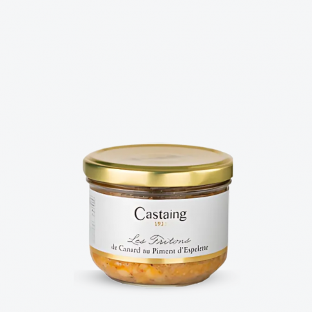 Fritons de Canard au Piment d'Espelette (180gr) - Maison Castaing