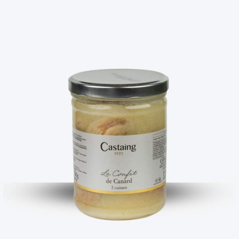 Confit de Canard - Maison Castaing - Etiquette