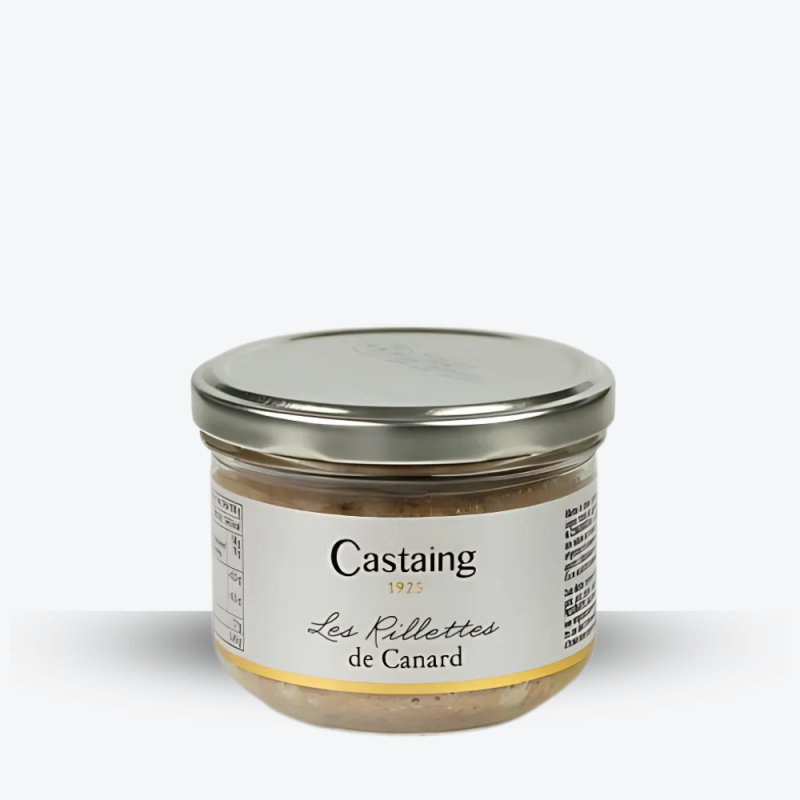 Rillettes de Canard - Maison Castaing - Etiquette