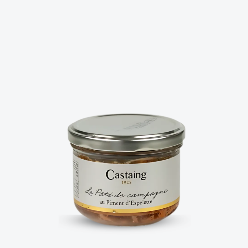 Pâté de Campagne au Piment d'Espelette 180g - Maison Castaing